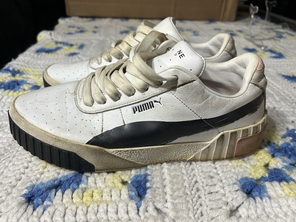 Size 9.5 - PUMA Cali x Maybelline White 2019 WMNS Sneakers